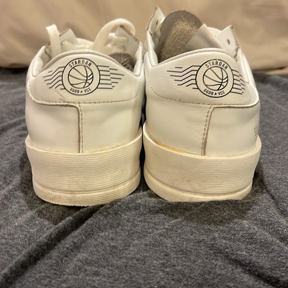 Golden Goose White Leather Sneakers - Picture 5 of 17